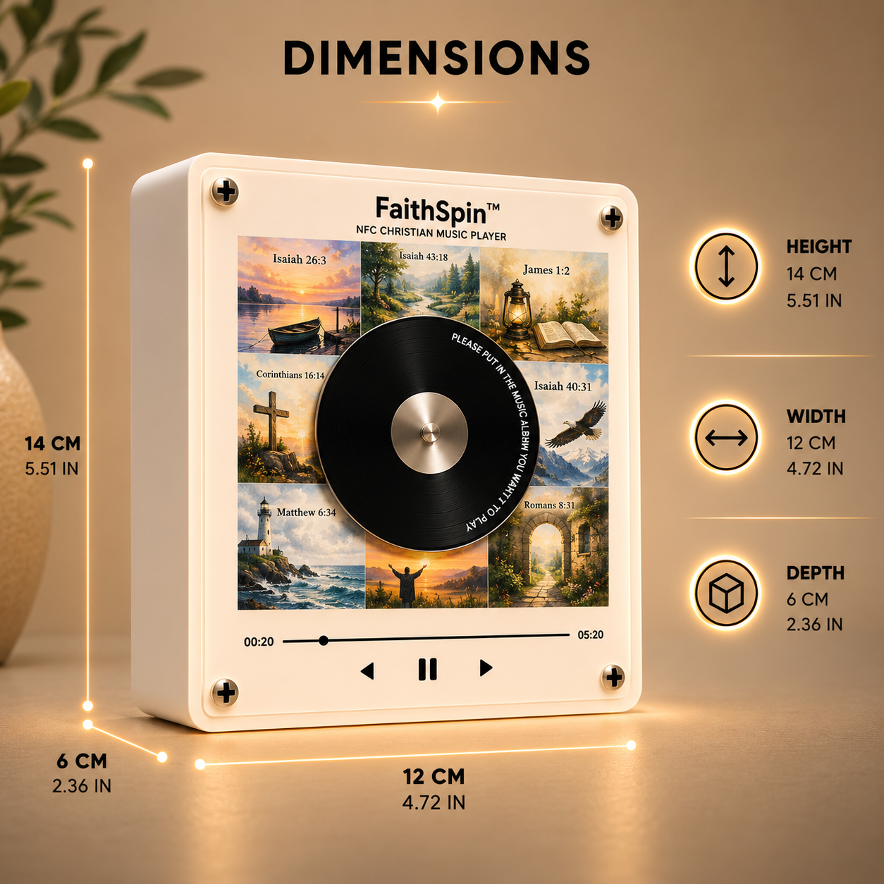 FaithSpin Player
